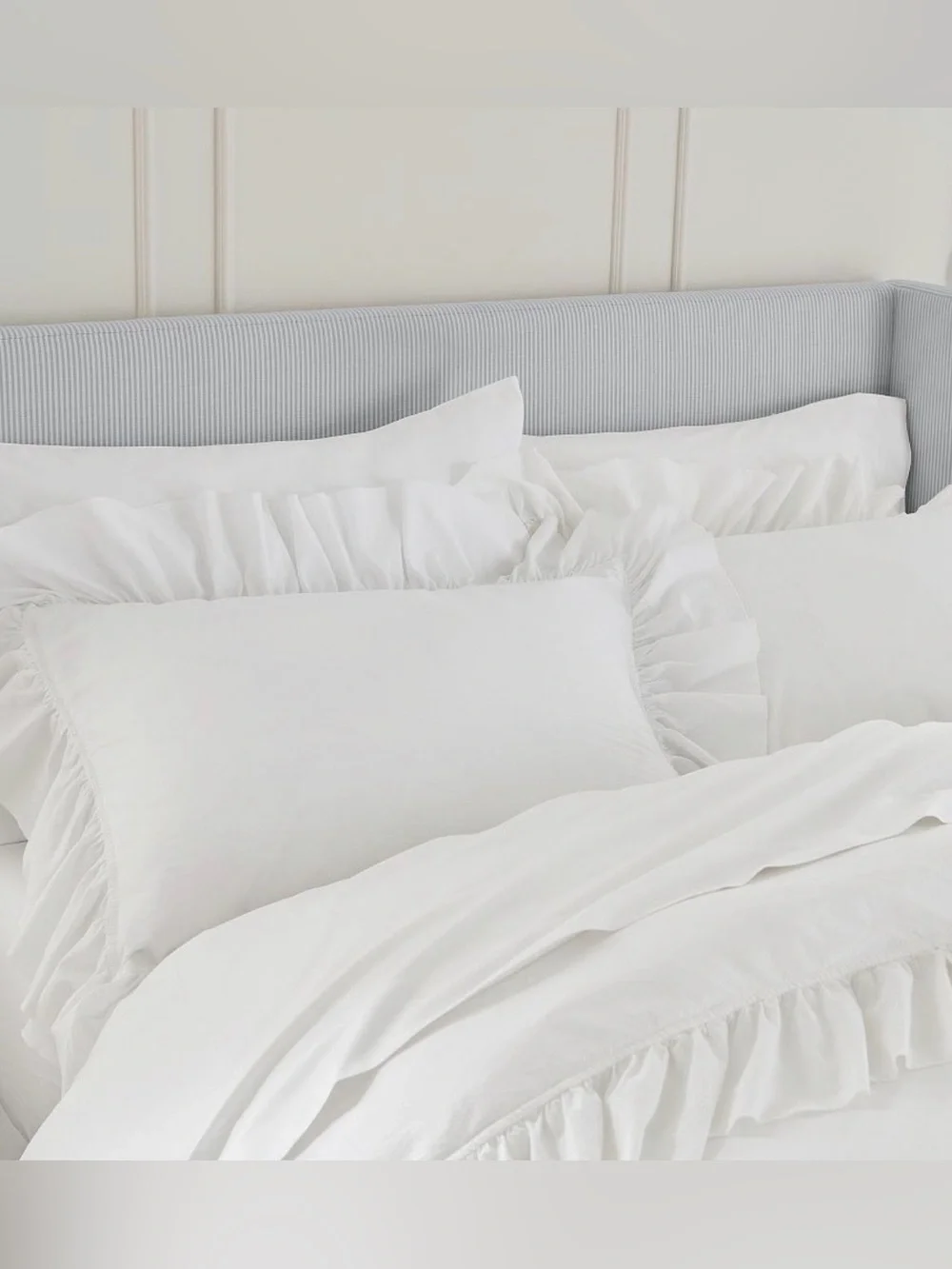 Pottery Barn Teen Washed Cotton Ruffle Organic Standard Sham